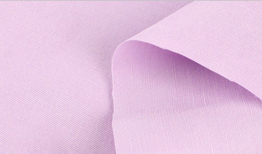 Twill linen cupro fabric