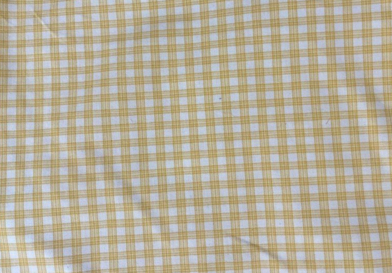Woven Gingham Fabric