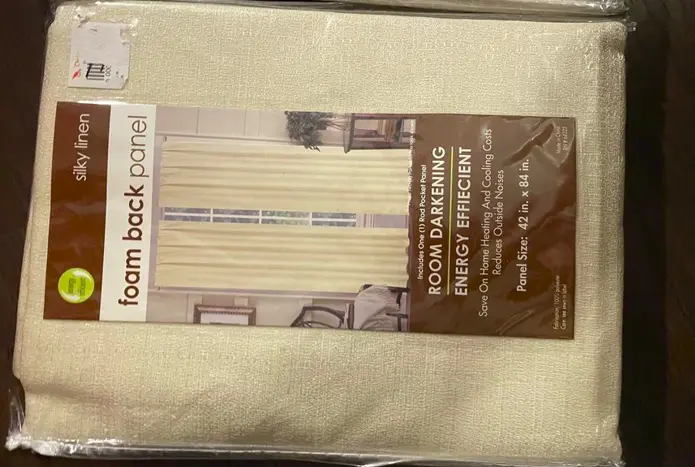 Foam-backed Curtains